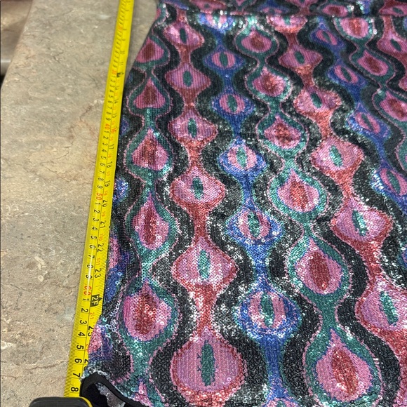 Nicole Miller Multicolor Sequin Mini Dress - Picture 11 of 16